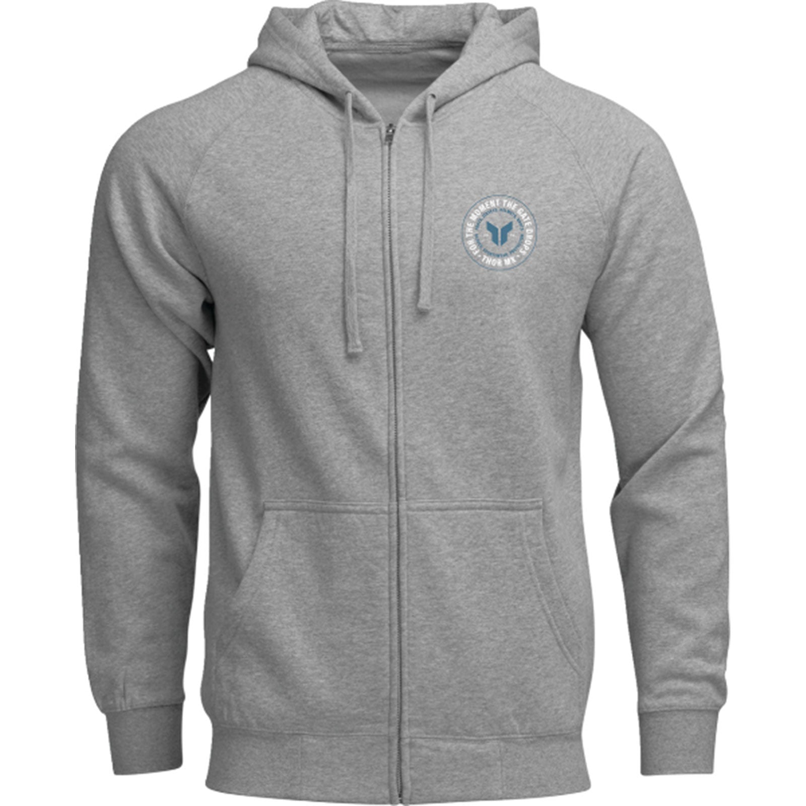Thor MX Badge Zip-Up Men's Hoody Zip Sweatshirts-3050 Thor MX Badge Zip-Up Men's Hoody Zip Sweatshirts-3050