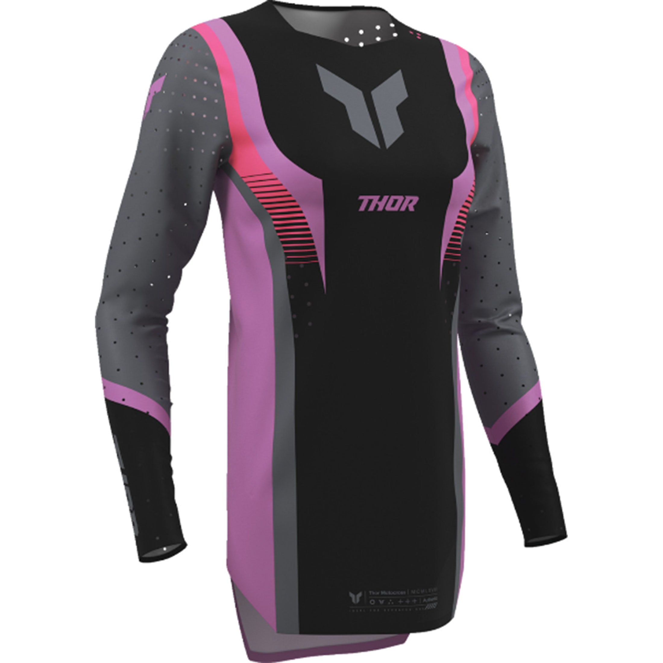 Thor MX  Sportmode Velocity LS Women's Off-Road Jerseys-2911 Thor MX  Sportmode Velocity LS Women's Off-Road Jerseys-2911