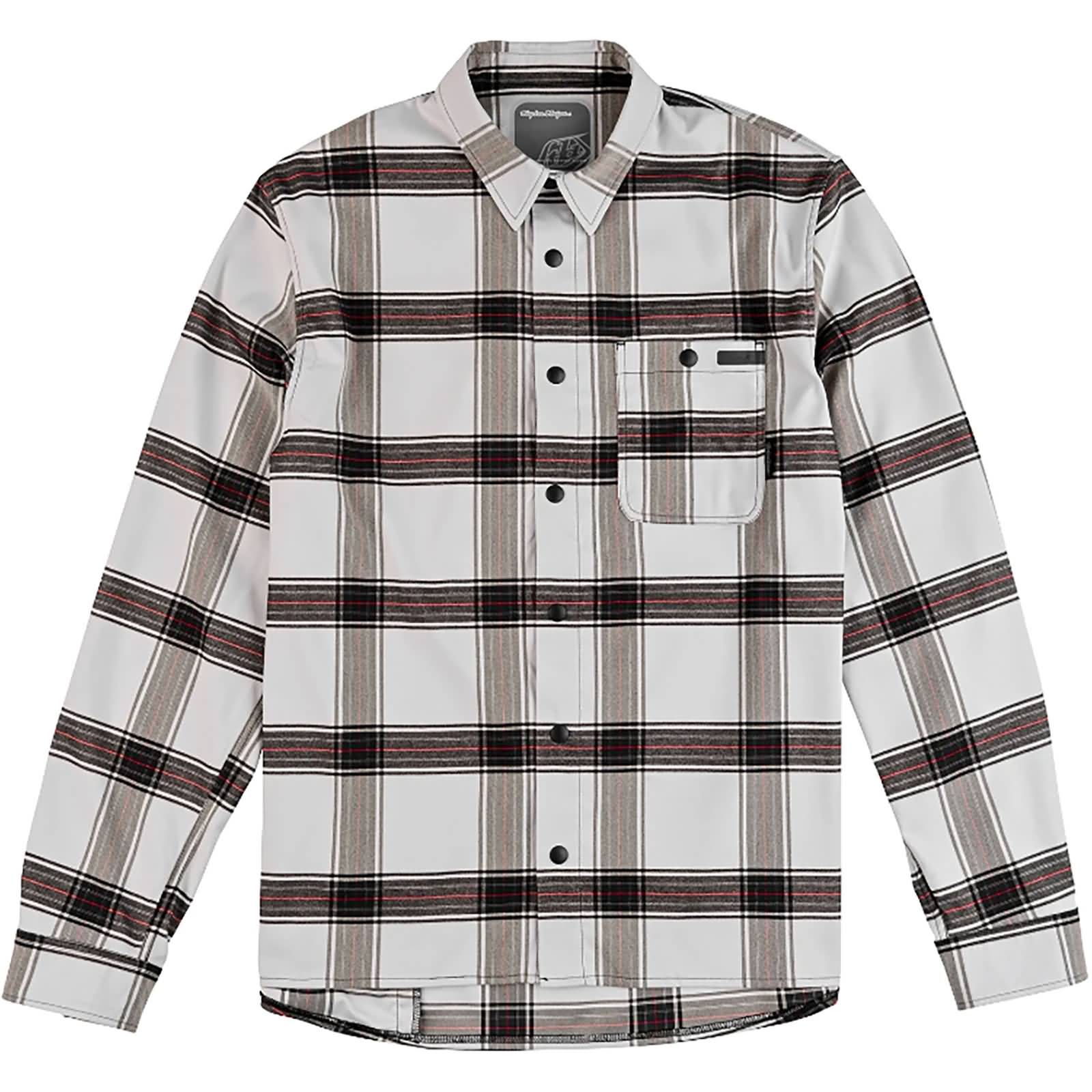 Troy Lee Designs Grind Flannel YD Plaid Men's Button Up Long-Sleeve Shirts-827650012 Troy Lee Designs Grind Flannel YD Plaid Men's Button Up Long-Sleeve Shirts-827650012