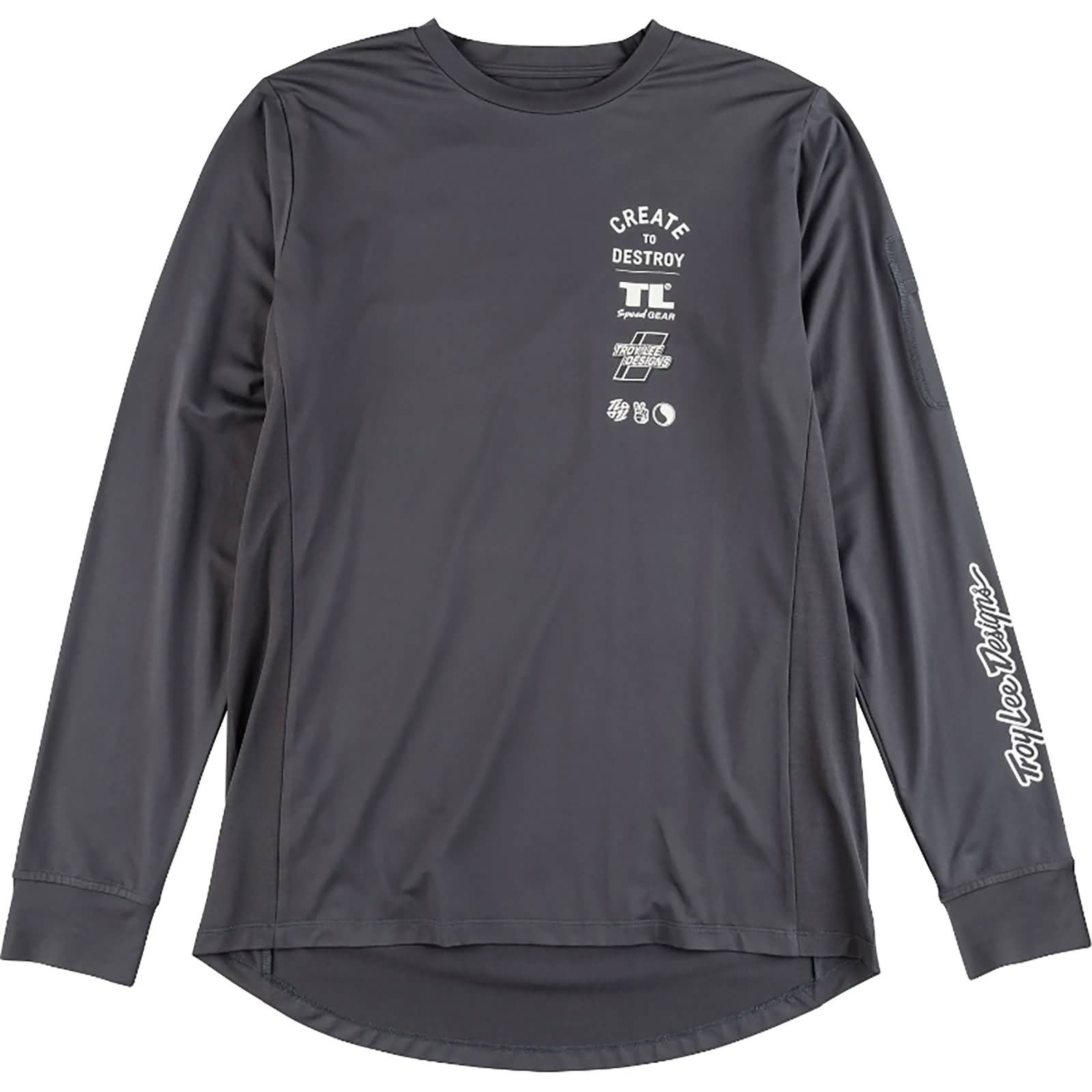Troy Lee Designs Ruckus Ride Destroy LS Men's MTB Jerseys-371104002 Troy Lee Designs Ruckus Ride Destroy LS Men's MTB Jerseys-371104002