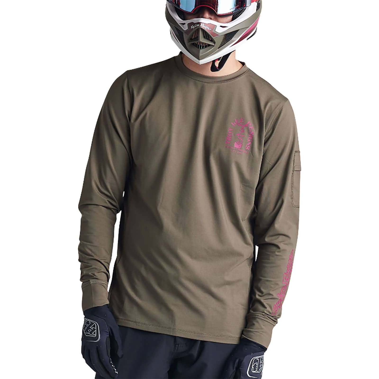 Troy Lee Designs Ruckus Ride Fangs LS Men's MTB Jerseys-371129002 Troy Lee Designs Ruckus Ride Fangs LS Men's MTB Jerseys-371129002