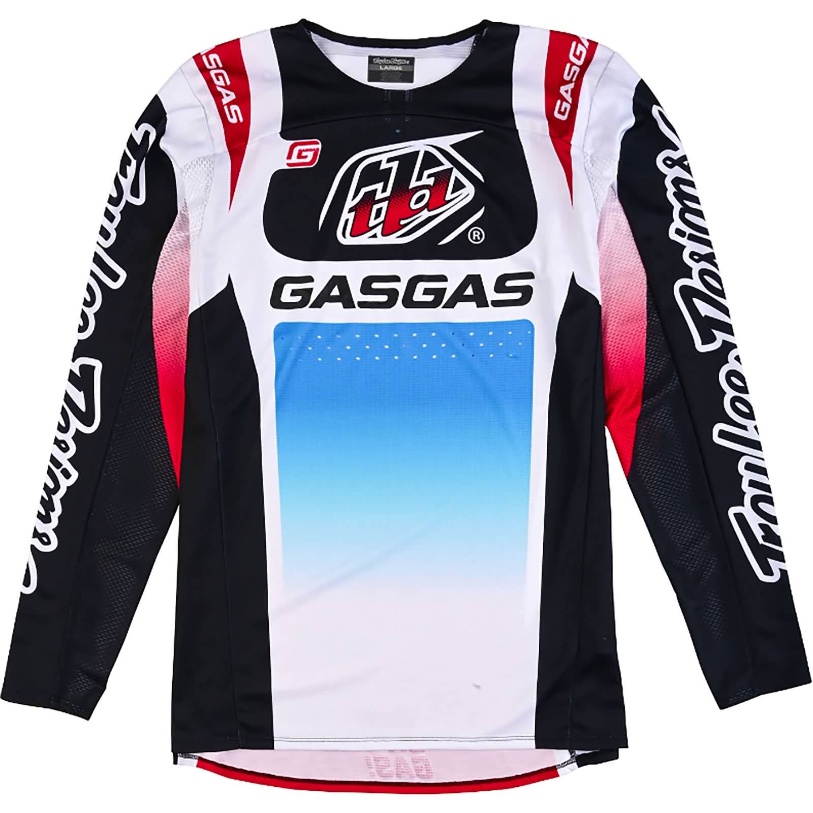 Troy Lee Designs SE Pro GasGas Fumes LS Men's Off-Road Jerseys-301814002 Troy Lee Designs SE Pro GasGas Fumes LS Men's Off-Road Jerseys-301814002