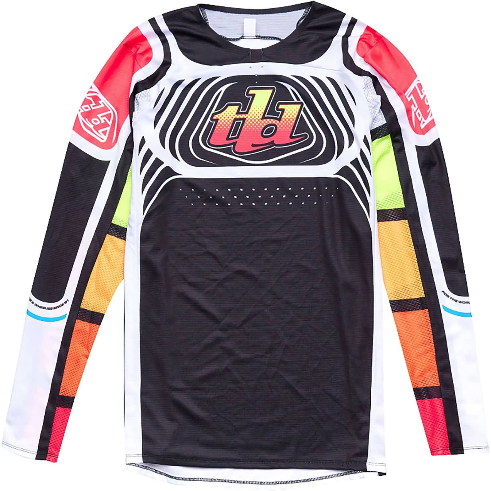 Troy Lee Designs SE Pro Wavez LS Men's Off-Road Jerseys-301607002 Troy Lee Designs SE Pro Wavez LS Men's Off-Road Jerseys-301607002
