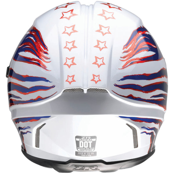 Z1R Jackal Patriot Adult Street Helmets Z1R Jackal Patriot Adult Street Helmets