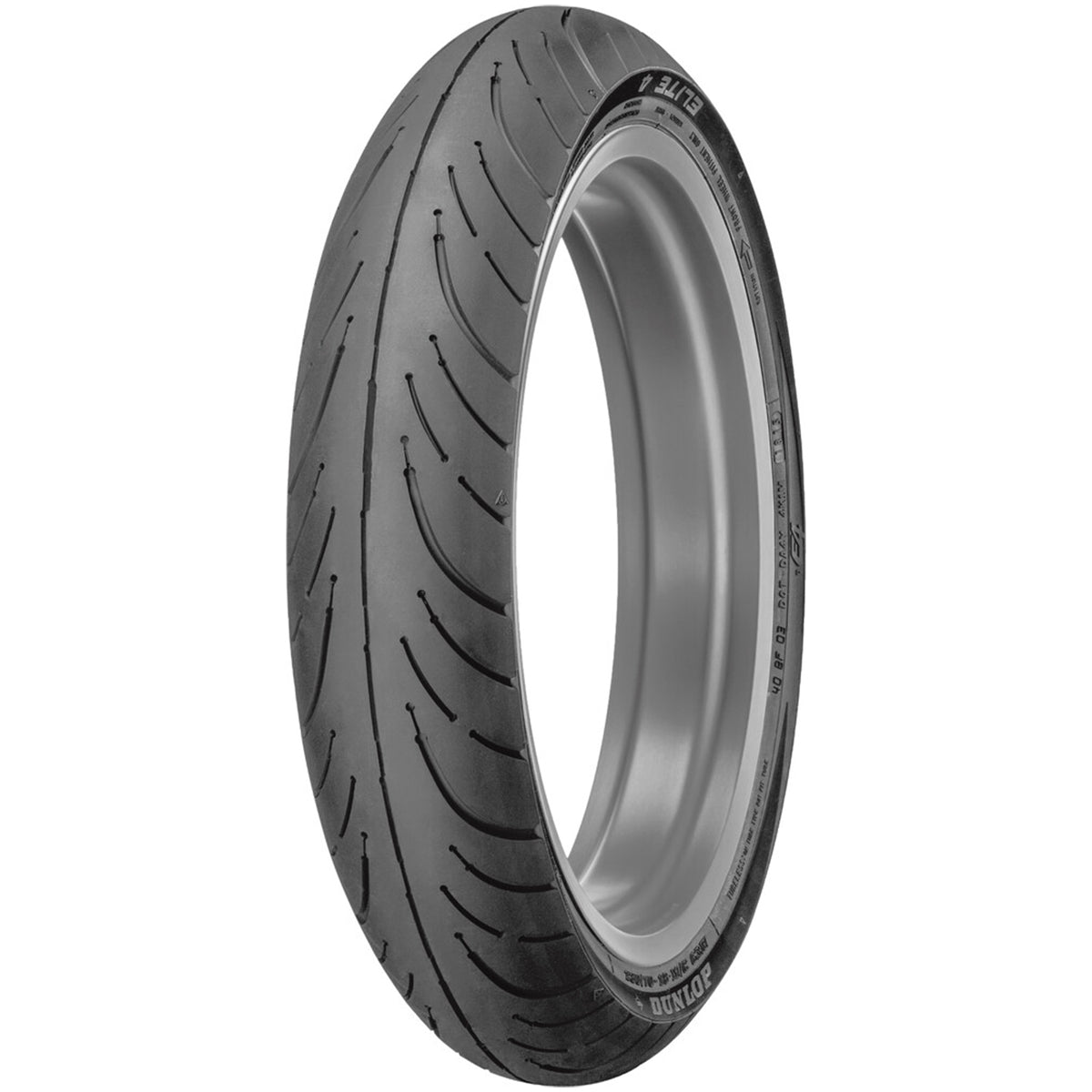 Dunlop Elite 4 18" Front Cruiser Tires-0305 Dunlop Elite 4 18" Front Cruiser Tires-0305