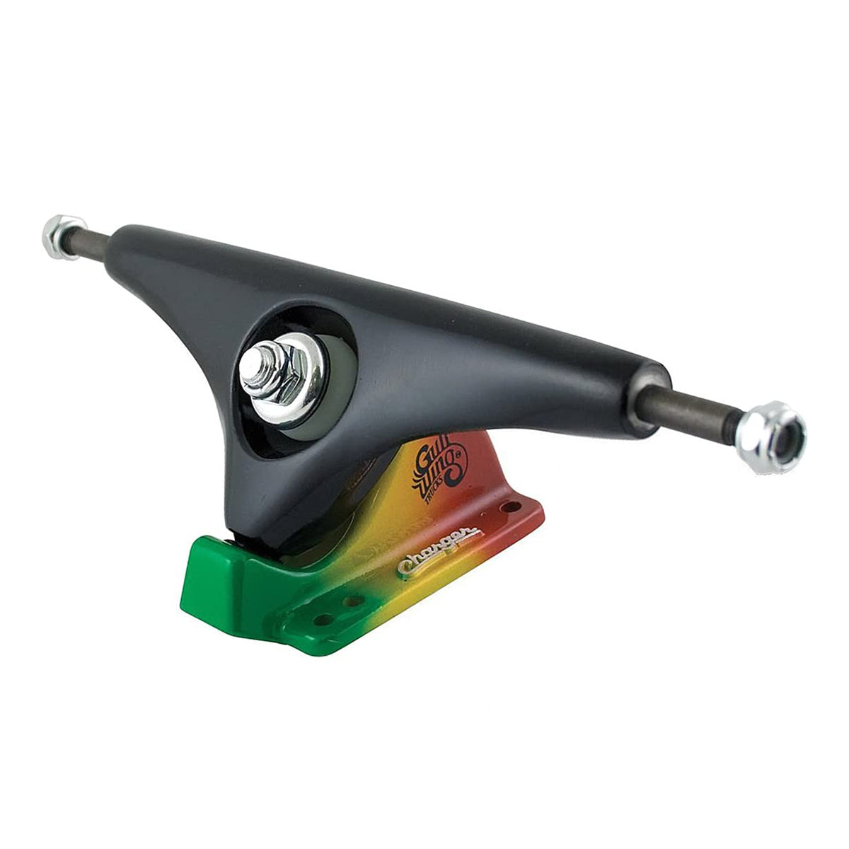 Gullwing Charger Rasta Single Longboard Skateboard Trucks-TKC9 Gullwing Charger Rasta Single Longboard Skateboard Trucks-TKC9