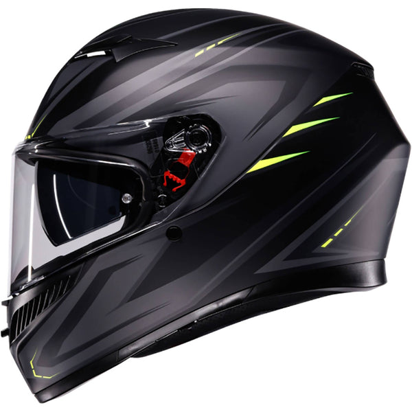 agv k3 mono flat black AGV K3 Syth Helmet Matte Black/Pink / L