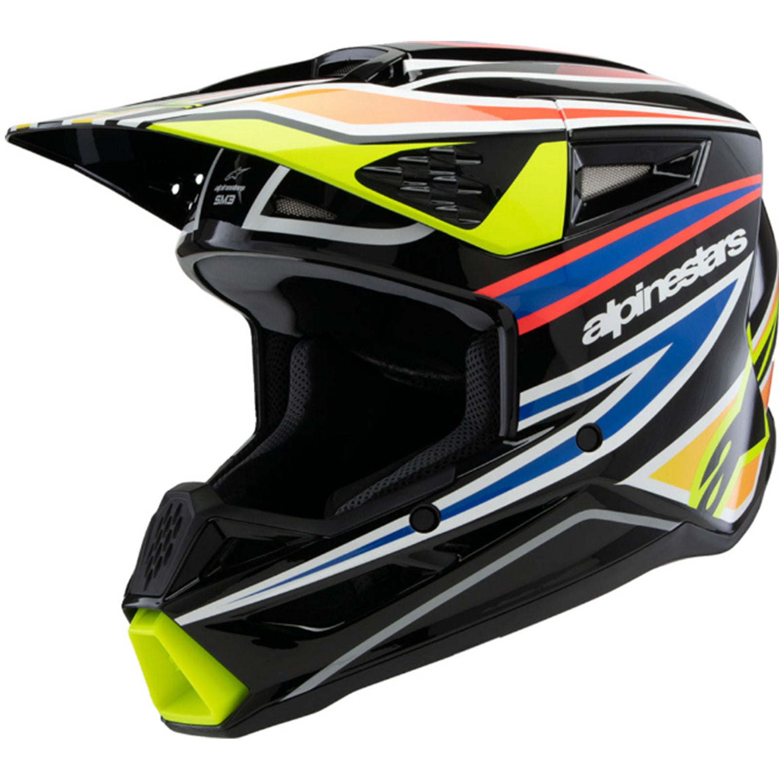 Alpinestars S-M3 Wurx Youth Off-Road Helmets-0111 Alpinestars S-M3 Wurx Youth Off-Road Helmets-0111