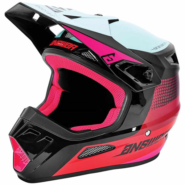 answer racing dirt bike helmets AR1 Swish Youth Off-Road (BRAND NEW) The Black/White color scheme Box Backpack North Face Maori_Fish_hook Size:Length: 2-1/4