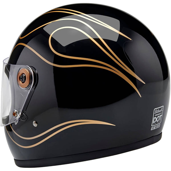 arai helmet black with green flames Biltwell Gringo S Flames Adult Street Helmets – Motorhelmets.com