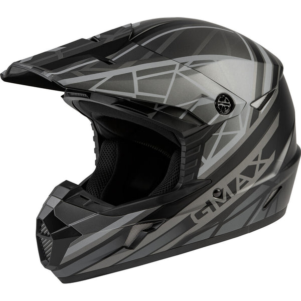 GMAX モトクロスヘルメット マットブラック helmets-gmax-off-road-adult-mx