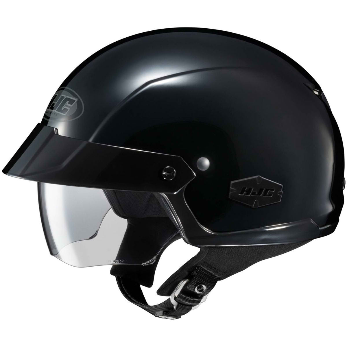 HJC IS-Cruiser Solid Men's Cruiser Helmets - Black HJC IS-Cruiser Solid Men's Cruiser Helmets - Black