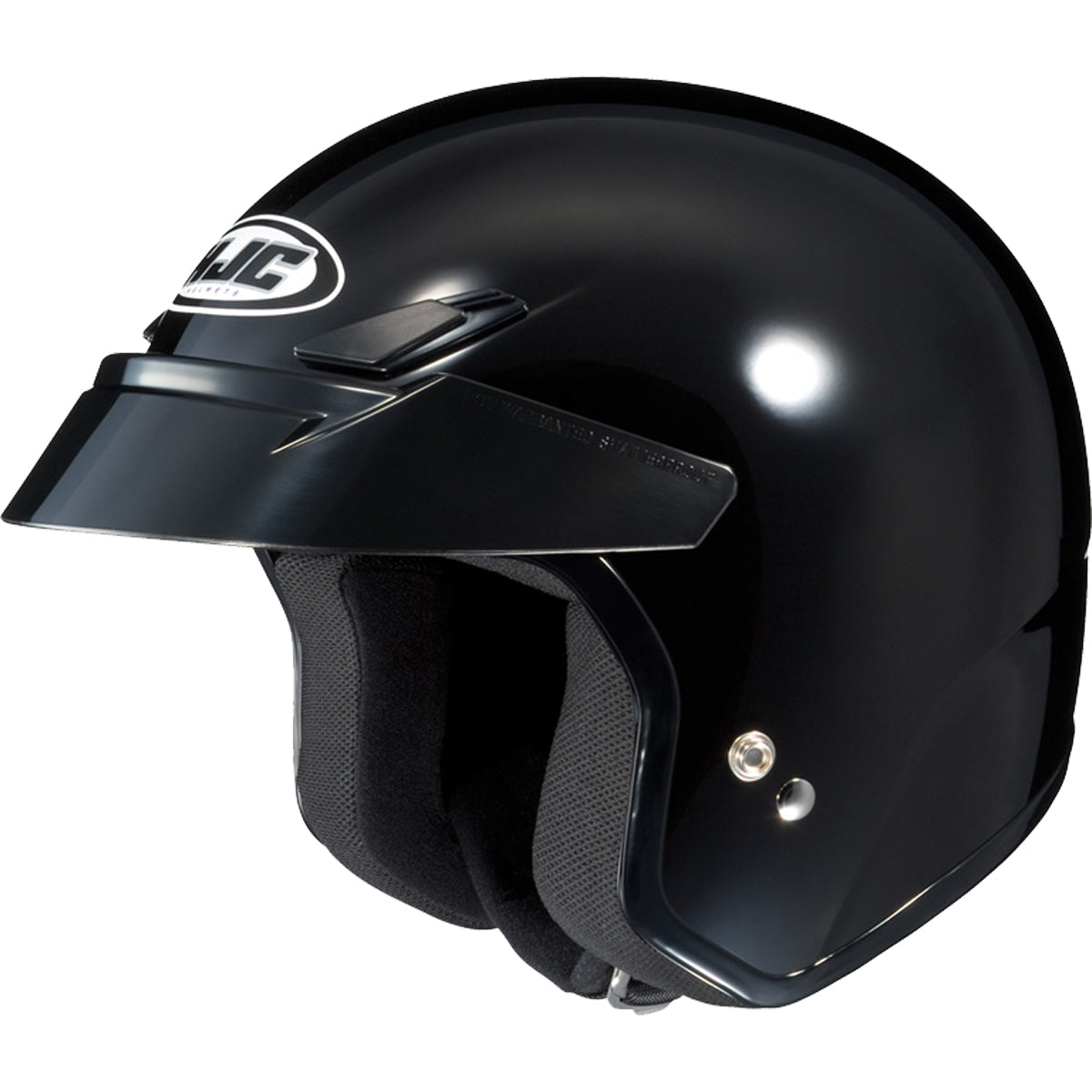 HJC CS-5N Solid Men's Cruiser Helmets - Black