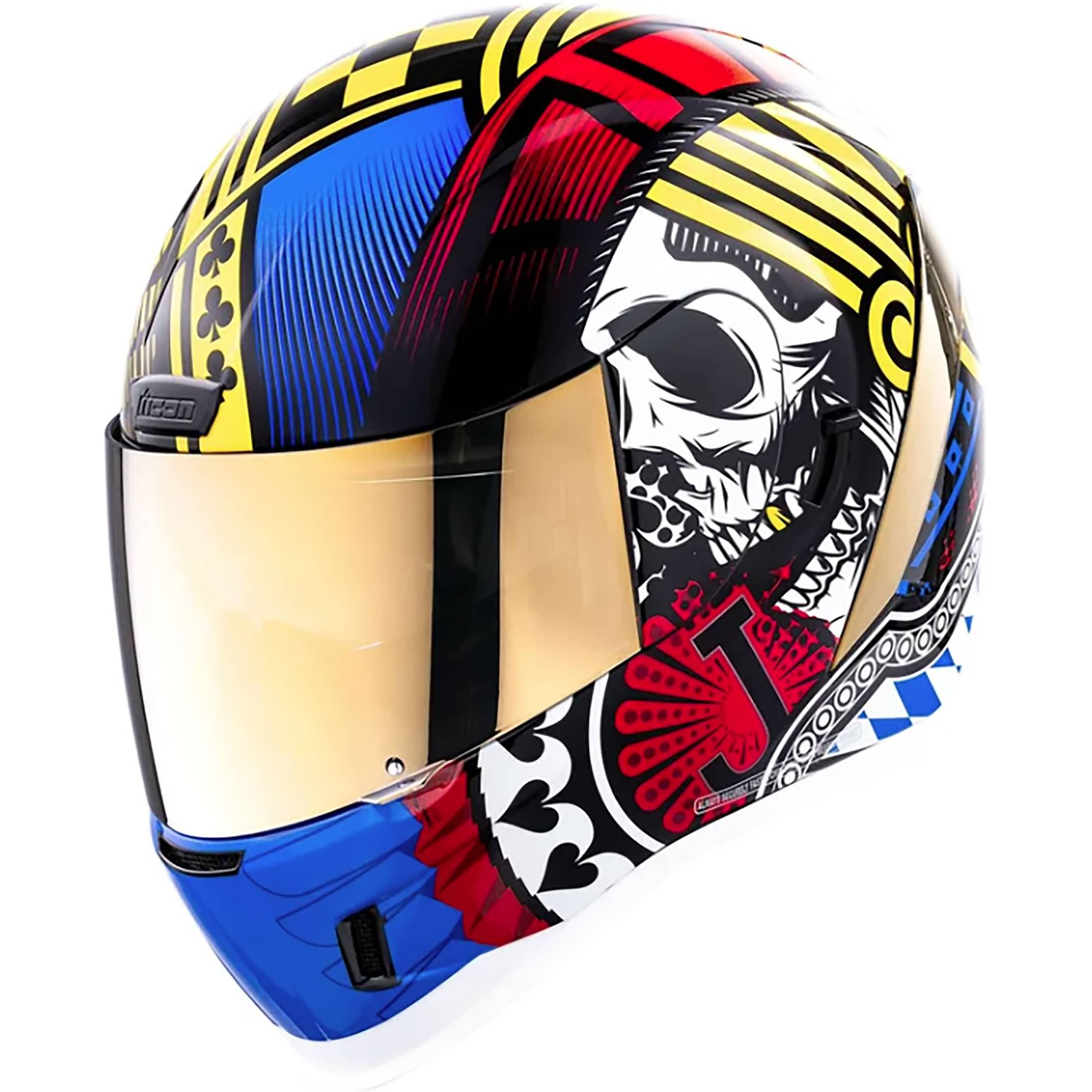 Icon Airform Lucky Lid 5 MIPS Adult Street Helmets-0101 Icon Airform Lucky Lid 5 MIPS Adult Street Helmets-0101