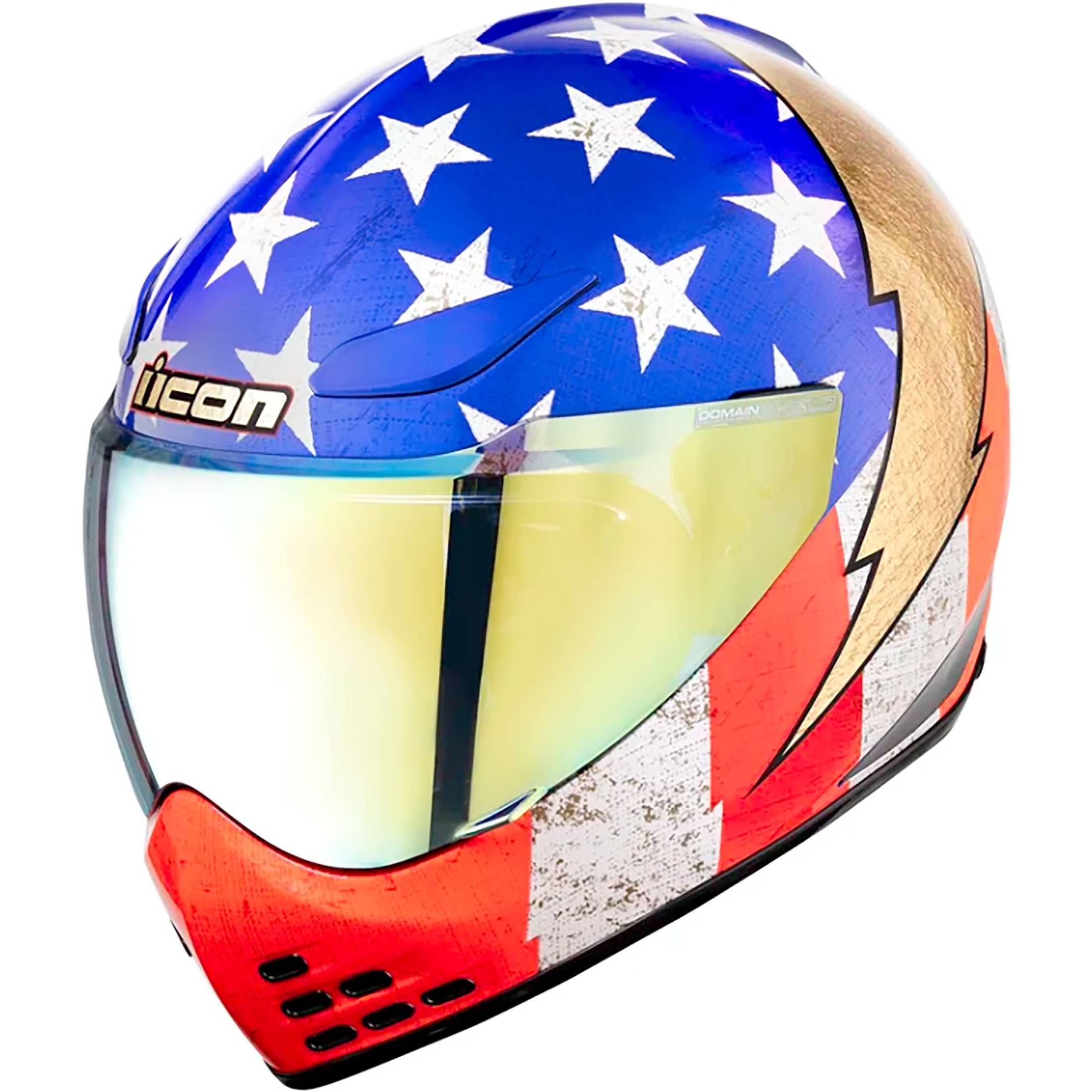 Icon Domain Amerikarma Adult Street Helmets-0101 Icon Domain Amerikarma Adult Street Helmets-0101