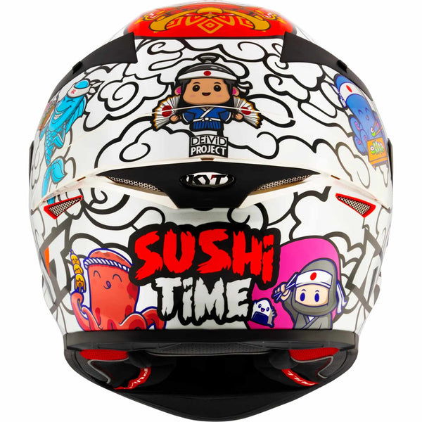 KYT TT-REVO Sushi Time Mサイズ KYT TT-REVO Special Editions Sushi Time Adult Street Helmets