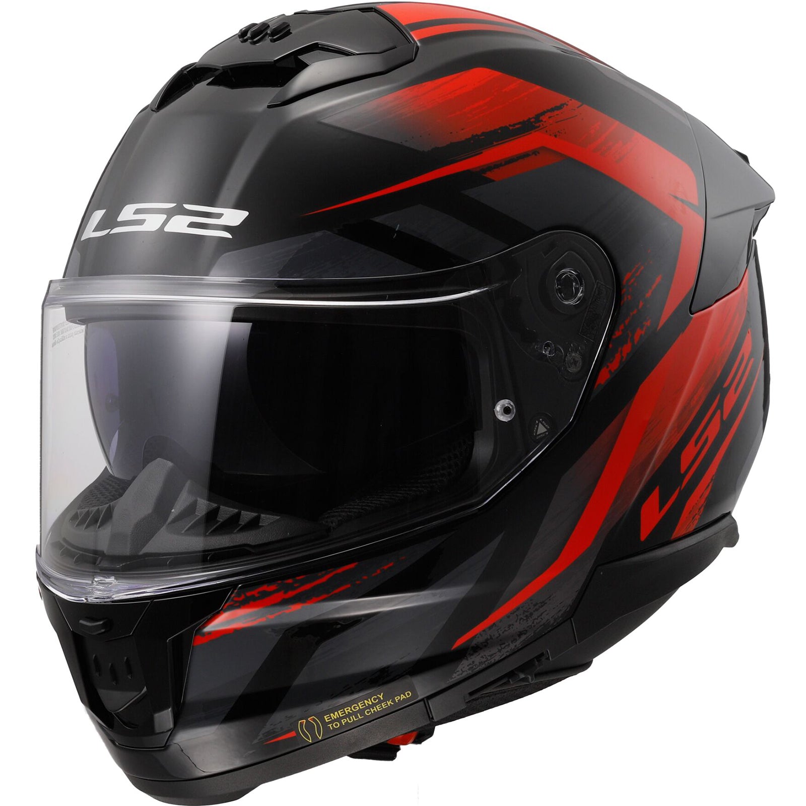 LS2 Stream II Fury Adult Street Helmets-808 LS2 Stream II Fury Adult Street Helmets-808