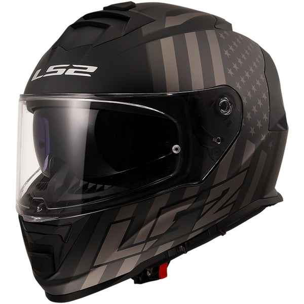 gadsden flag motorcycle helmet LS2 Assault Flag Adult Street Helmets