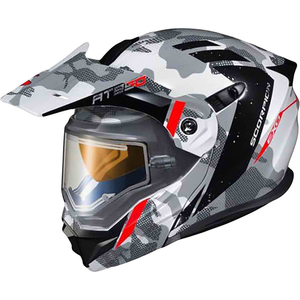 dual pane shield for scorpion exo 500 helmet Scorpion EXO-AT950 Outrigger Electric Adult Snow Helmets (Brand New) –  Motorhelmets.com
