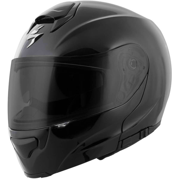 scorpion black gt3000 helmet Scorpion EXO-GT3000 Solids Adult Street Helmets (Brand New)