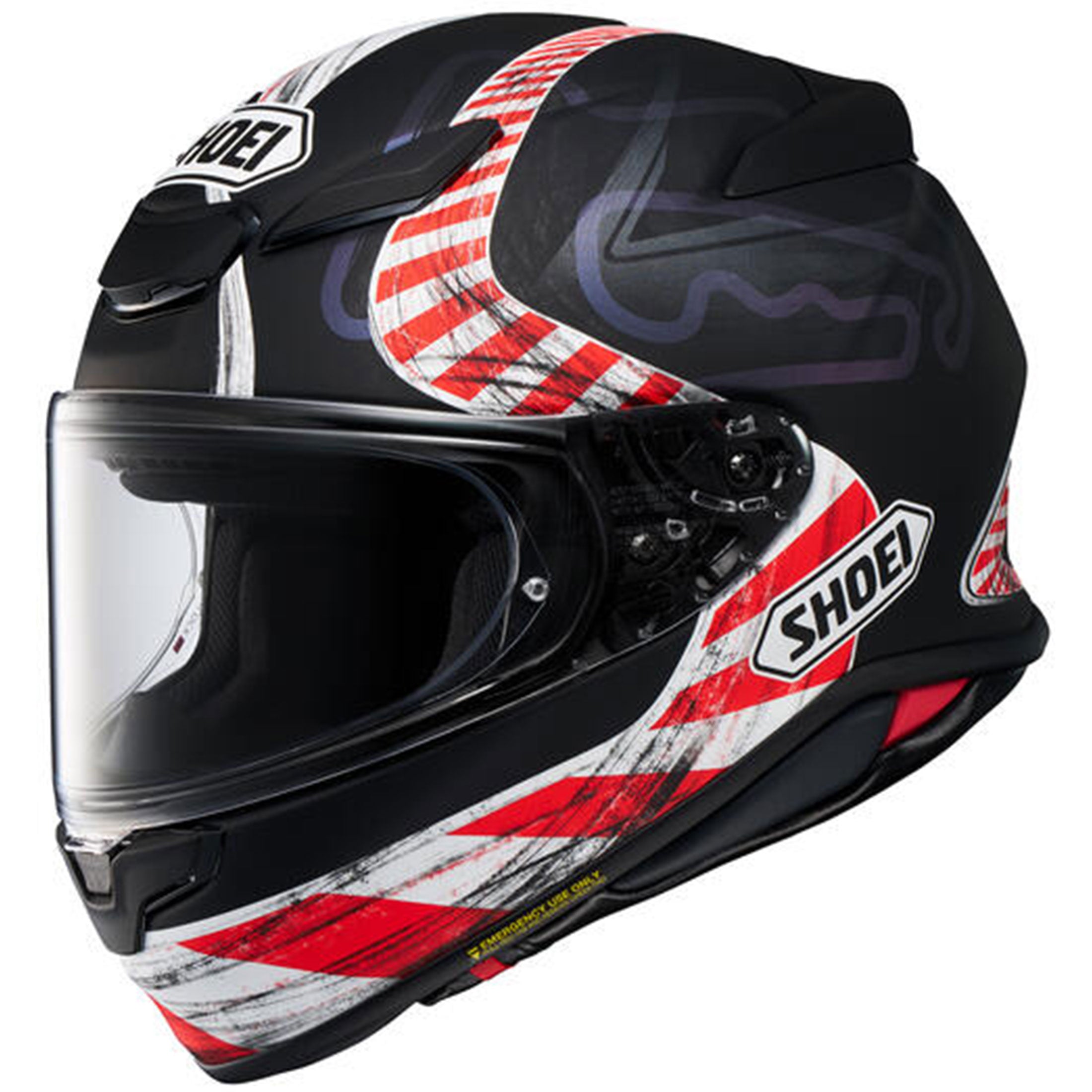 Shoei RF-1400 Knee Down Adult Street He-0101 Shoei RF-1400 Knee Down Adult Street He-0101