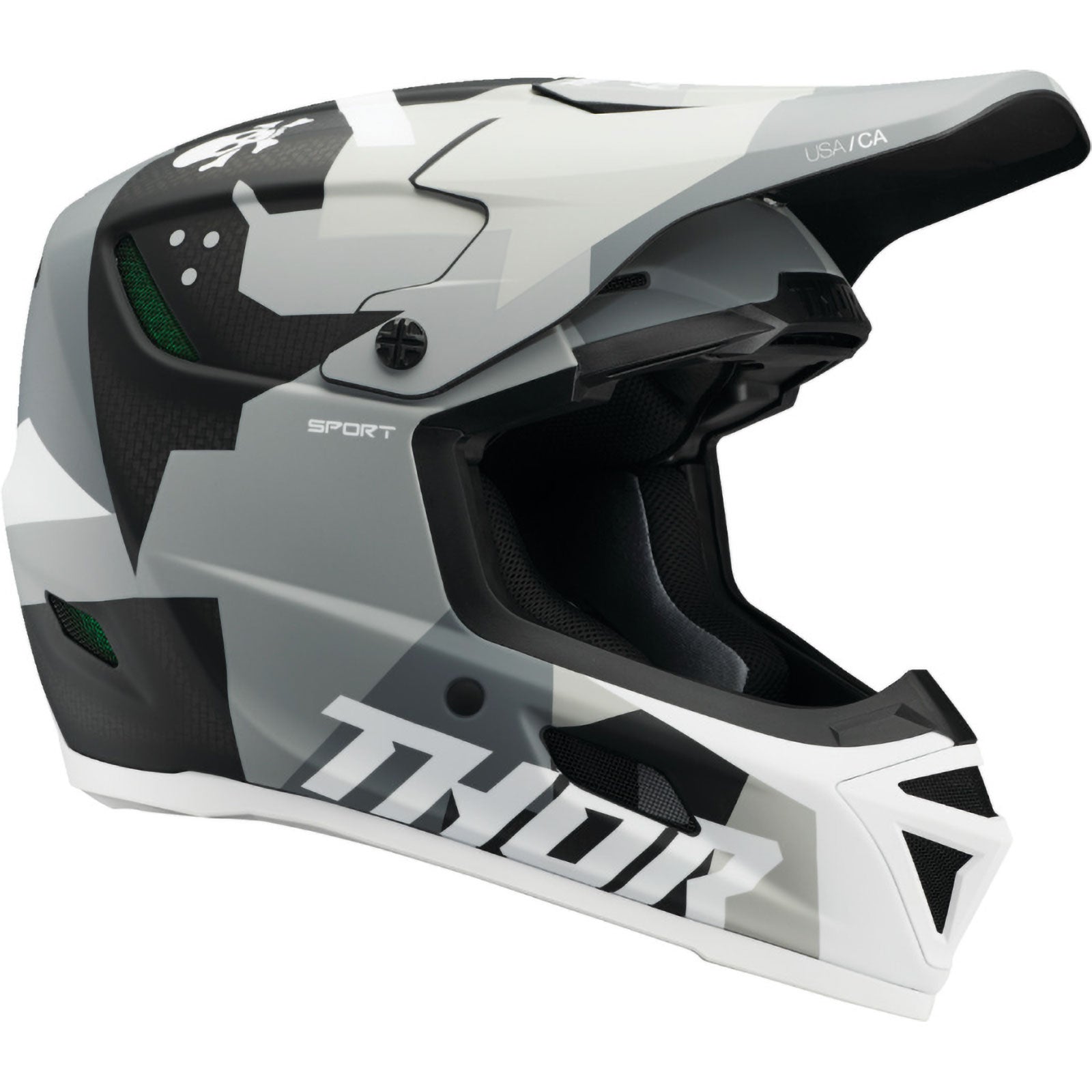 Thor MX Reflex Sport Carbon Adult Off-Road Helmets-0110 Thor MX Reflex Sport Carbon Adult Off-Road Helmets-0110