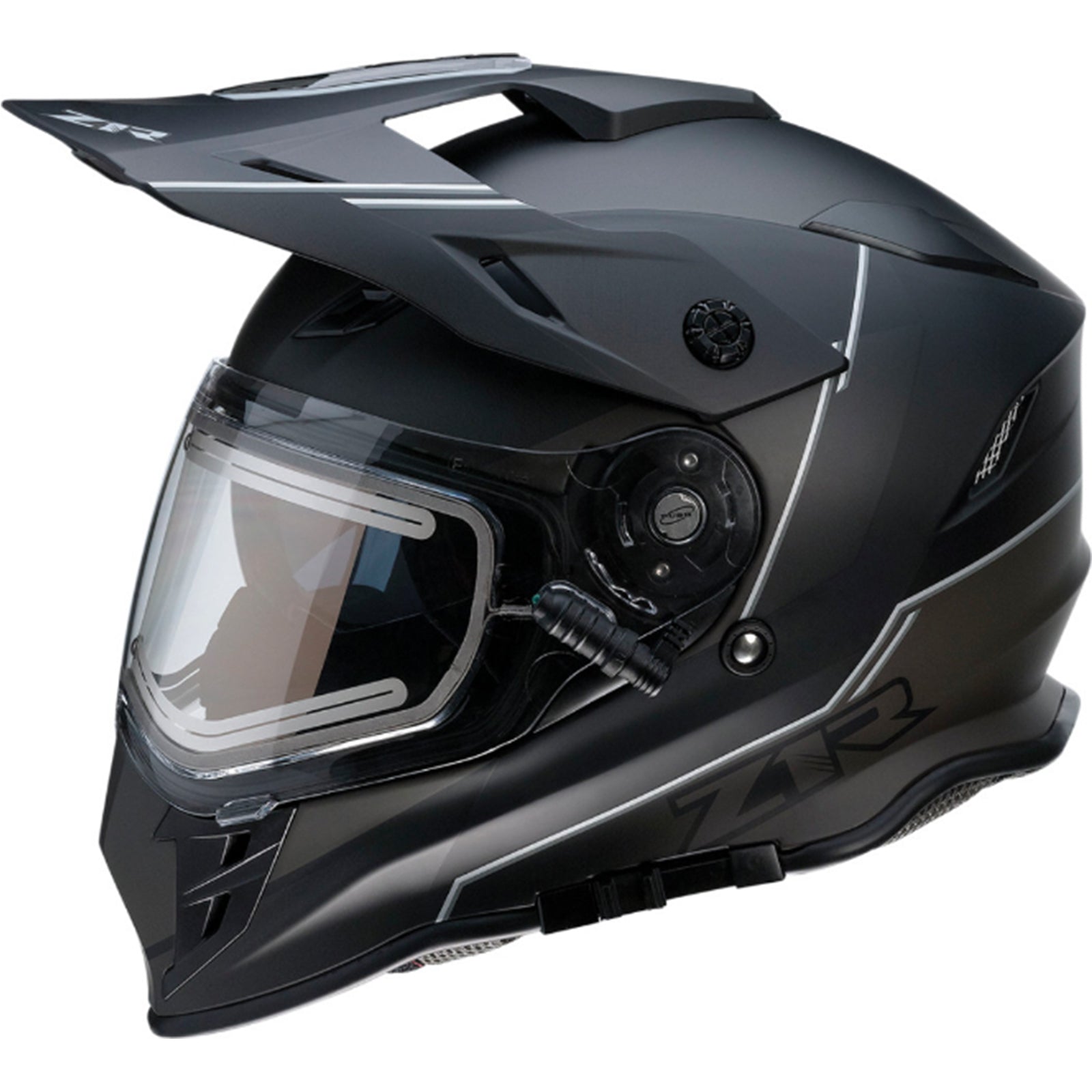 Z1R Range Bladestorm Dual Pane Electric Adult Snow Helmets-0101 Z1R Range Bladestorm Dual Pane Electric Adult Snow Helmets-0101
