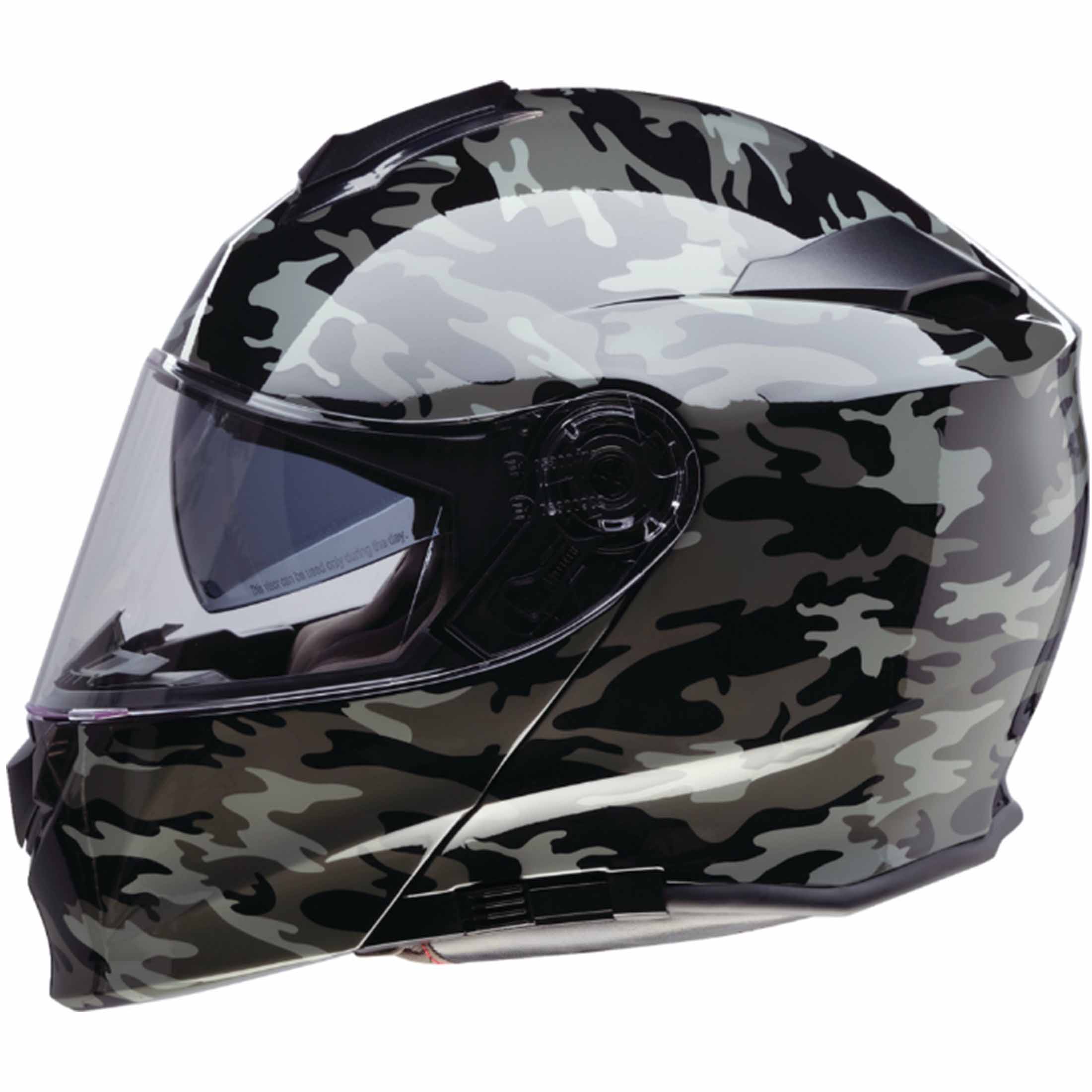 Z1R Solaris 2.0 Camo Modular Adult Street Helmets-0100 Z1R Solaris 2.0 Camo Modular Adult Street Helmets-0100