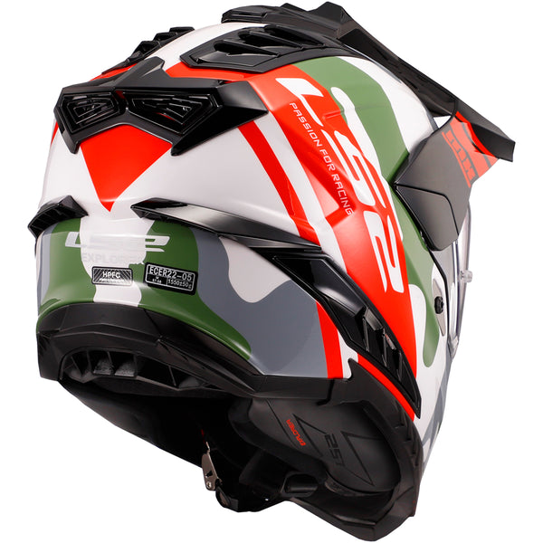 セキュリティ・セーフティ LS2 EXPLORER MX701 CAMOX M PSC LS2 Explorer XT CamoX Adventure Adult Off-Road Helmets