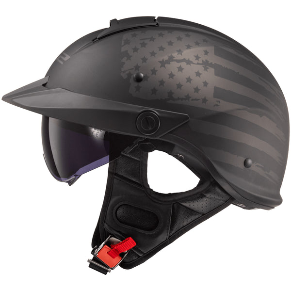 ls2 black chrome rebellion helmet 590-1083 1812 Large Matte Moto 2026 NEW Harley Davidson Schwinn Stingray SECURITY DOT approved quick COLOR:Dune White Graphic