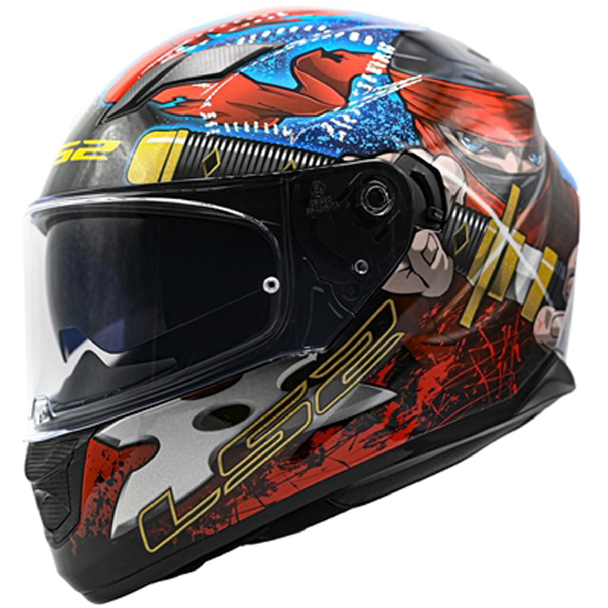 LS2 Stream Ninja Full Face Adult Street Helmets-328 LS2 Stream Ninja Full Face Adult Street Helmets-328