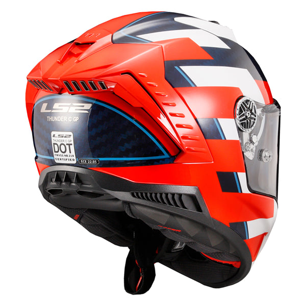 LS2 Thunder Carbon Alliance Adult Street Helmets – Motorhelmets.com
