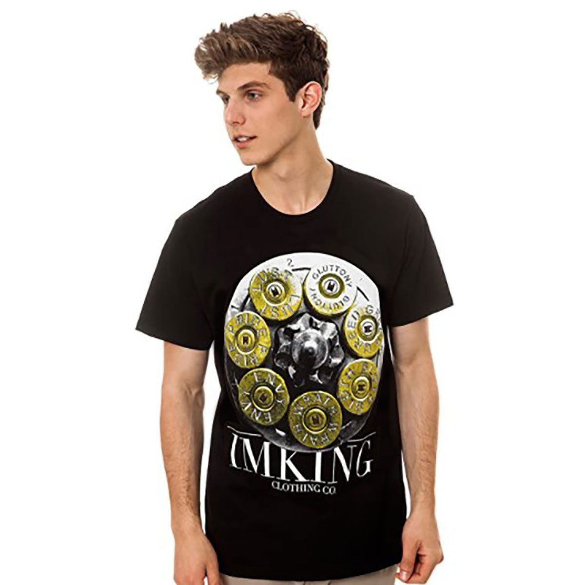 IMKING 7 Men's Short-Sleeve Shirts-IK13SP527 IMKING 7 Men's Short-Sleeve Shirts-IK13SP527
