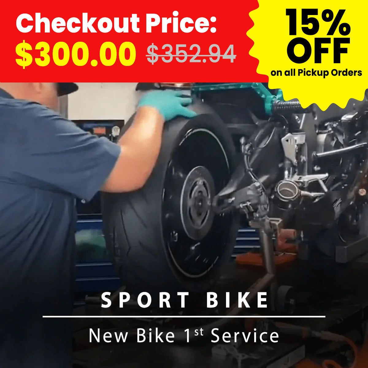 New Bike 1st Service-Service New Bike 1st Service-Service