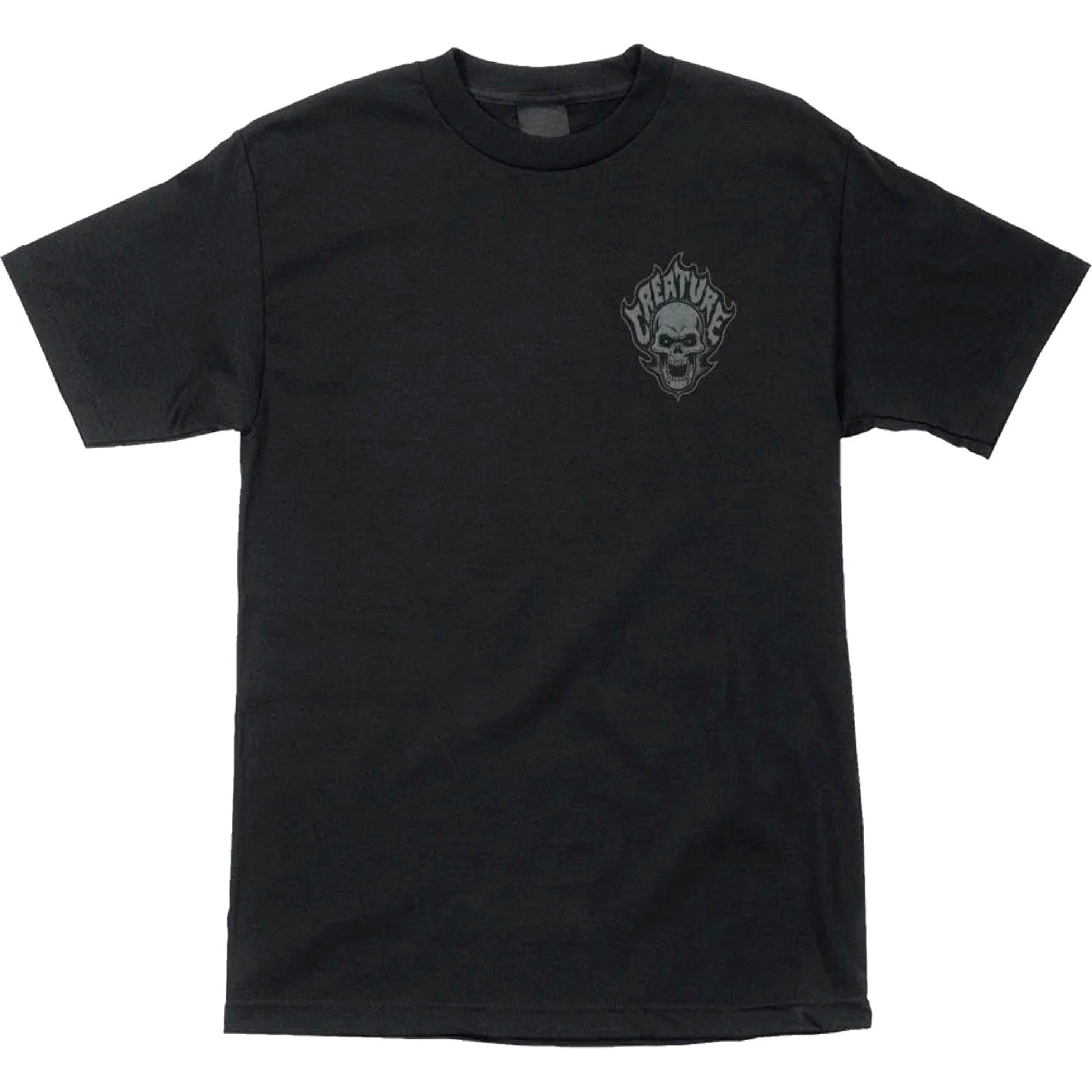 Creature Bonehead Flame Men's Short-Sleeve S-44155564 Creature Bonehead Flame Men's Short-Sleeve S-44155564