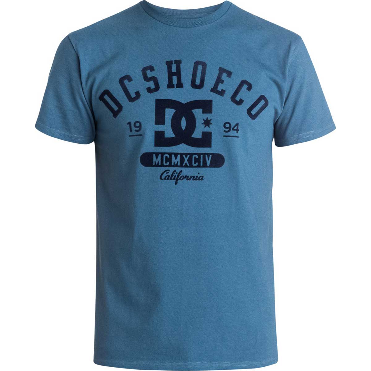 DC Flowker Men's Short-Sleeve Shirts - Ensign Blue DC Flowker Men's Short-Sleeve Shirts - Ensign Blue