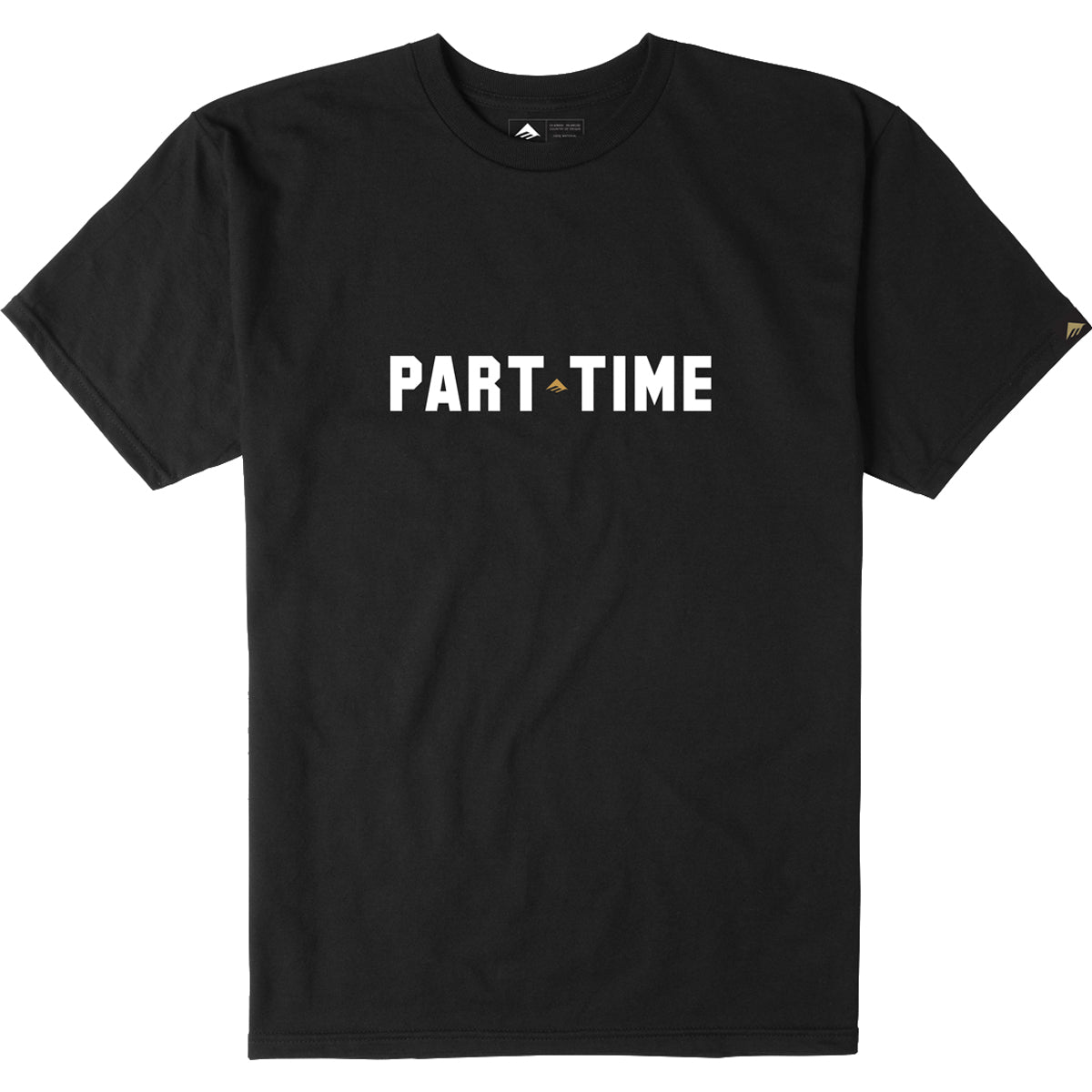 Emerica Part Time Men's Short-Sleeve Shirts - Black Emerica Part Time Men's Short-Sleeve Shirts - Black
