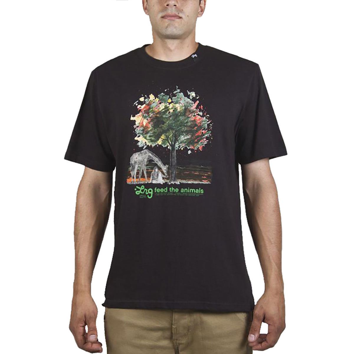 LRG Feed The Animal Men's Short-Sleeve S-E131089 LRG Feed The Animal Men's Short-Sleeve S-E131089