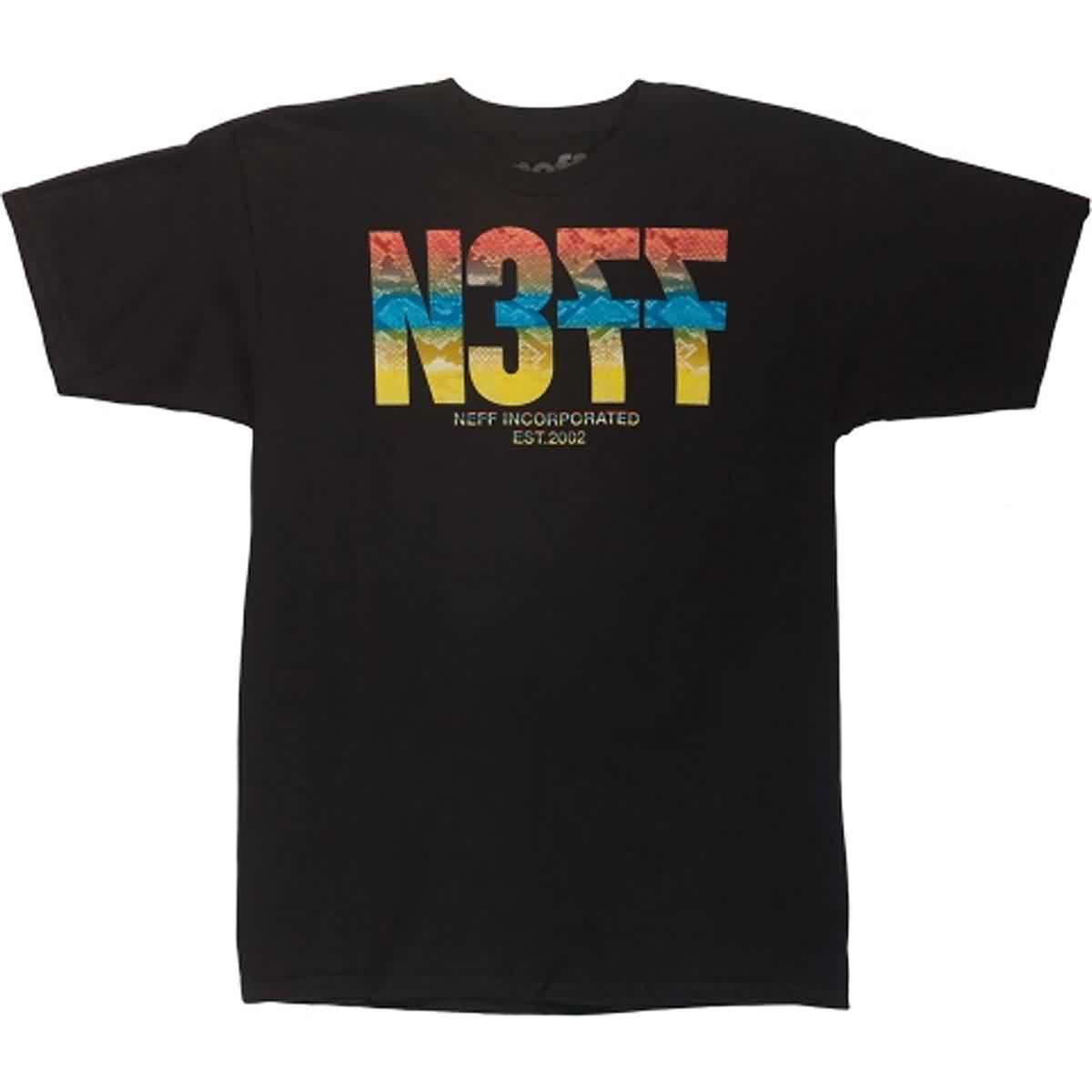 Neff The Beast Men's Short-Sleeve Shirts - Black Neff The Beast Men's Short-Sleeve Shirts - Black
