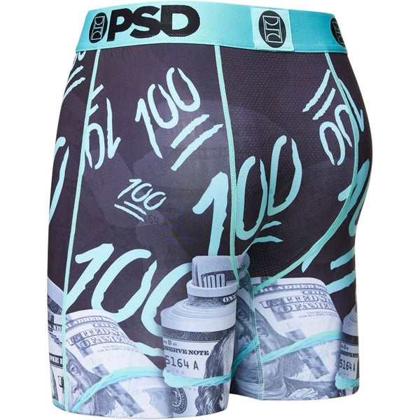 PSD Underwear Men's Money Signs Boxer Brief Multi