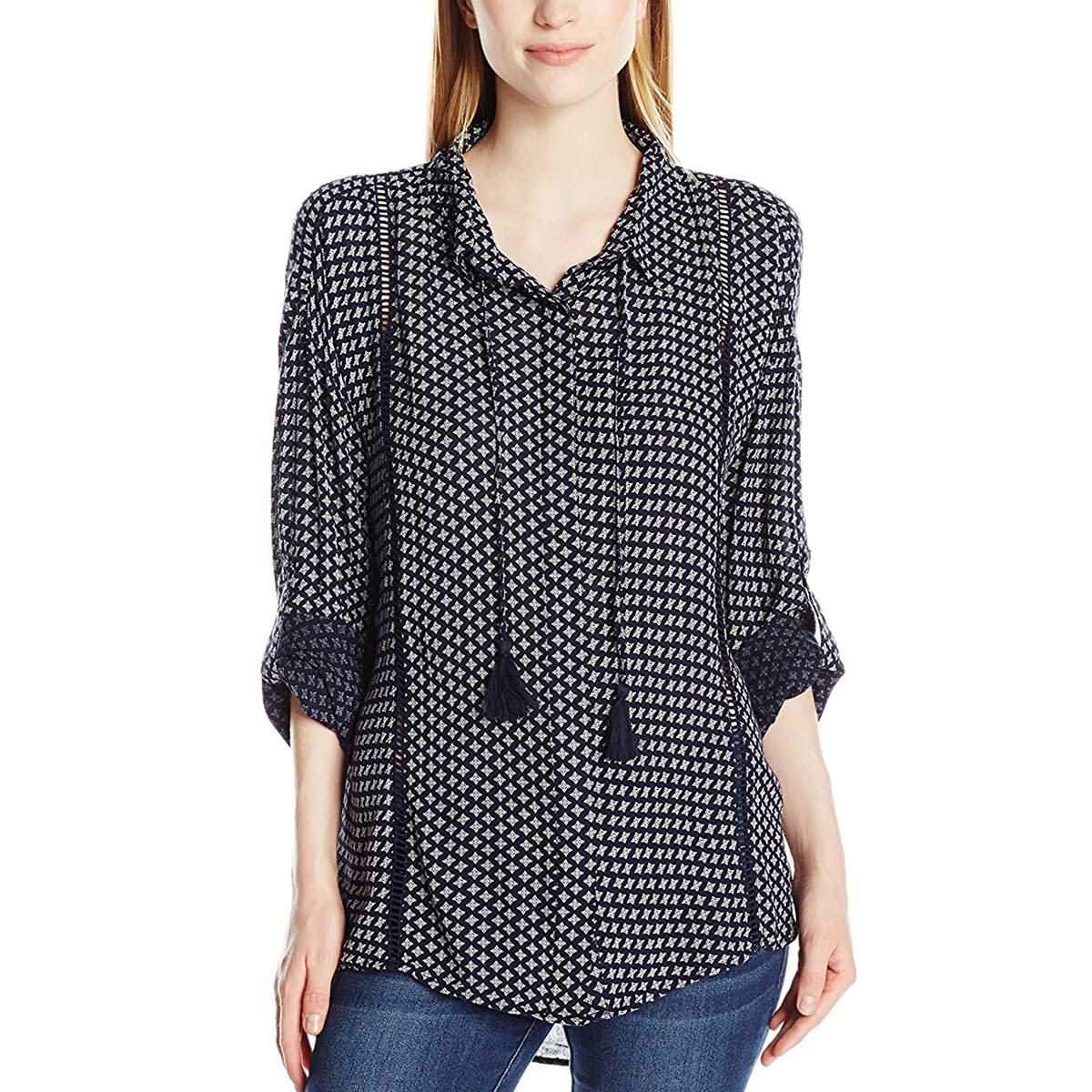 Rip Curl Cara Women's Button Up Long-Sleeve Shirts Brand New-GSHBW1 Rip Curl Cara Women's Button Up Long-Sleeve Shirts Brand New-GSHBW1