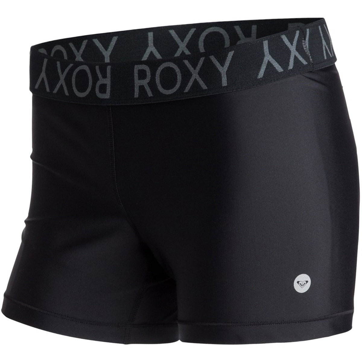 Roxy Spike 4" Women's Fitness Shorts - True Black Roxy Spike 4" Women's Fitness Shorts - True Black
