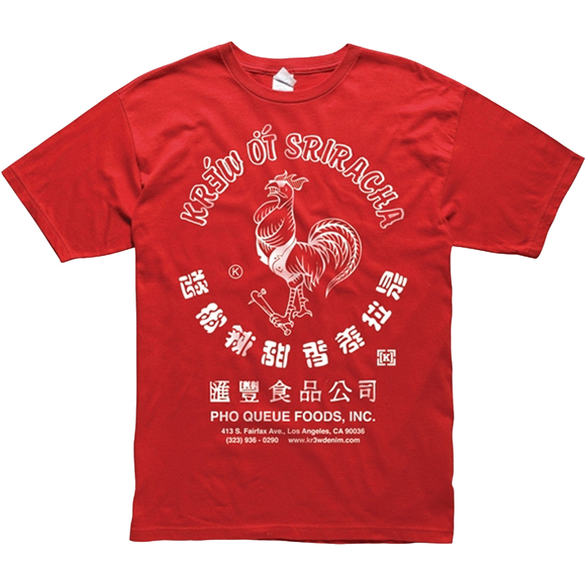 KR3W Sriracha Men's Short-Sleeve Shirts-K52732 KR3W Sriracha Men's Short-Sleeve Shirts-K52732