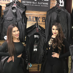 Available for Store Pickup - Black Brand and Pokerun Men's and Women's Harley Cruiser Motorcycle Vests CA Orange County / Los Angeles