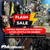 Flash Sale! Airhole Snowcross Active Lifestyle Face Masks for Womens in Fullerton CA Orange County / Los Angeles