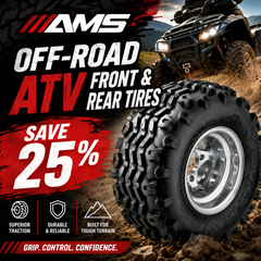 AMS Off-Road ATV Front & Rear Tires – Save 25% | Fullerton, Orange County & Los Angeles | Motorhelmets