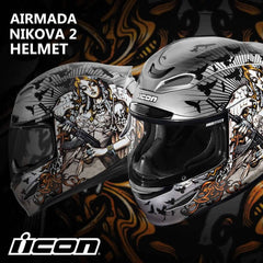 Icon Racing 2017 | Airmada Nikova 2 Street Motorcycle Helmets