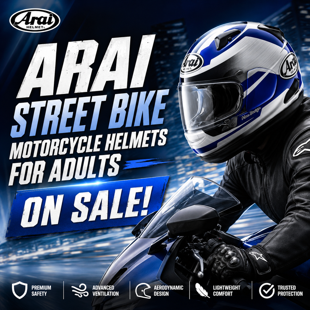Arai Street Bike Motorcycle Helmets for Adults On Sale in Fullerton, Orange County & Los Angeles | In-Store Pick-Up Available