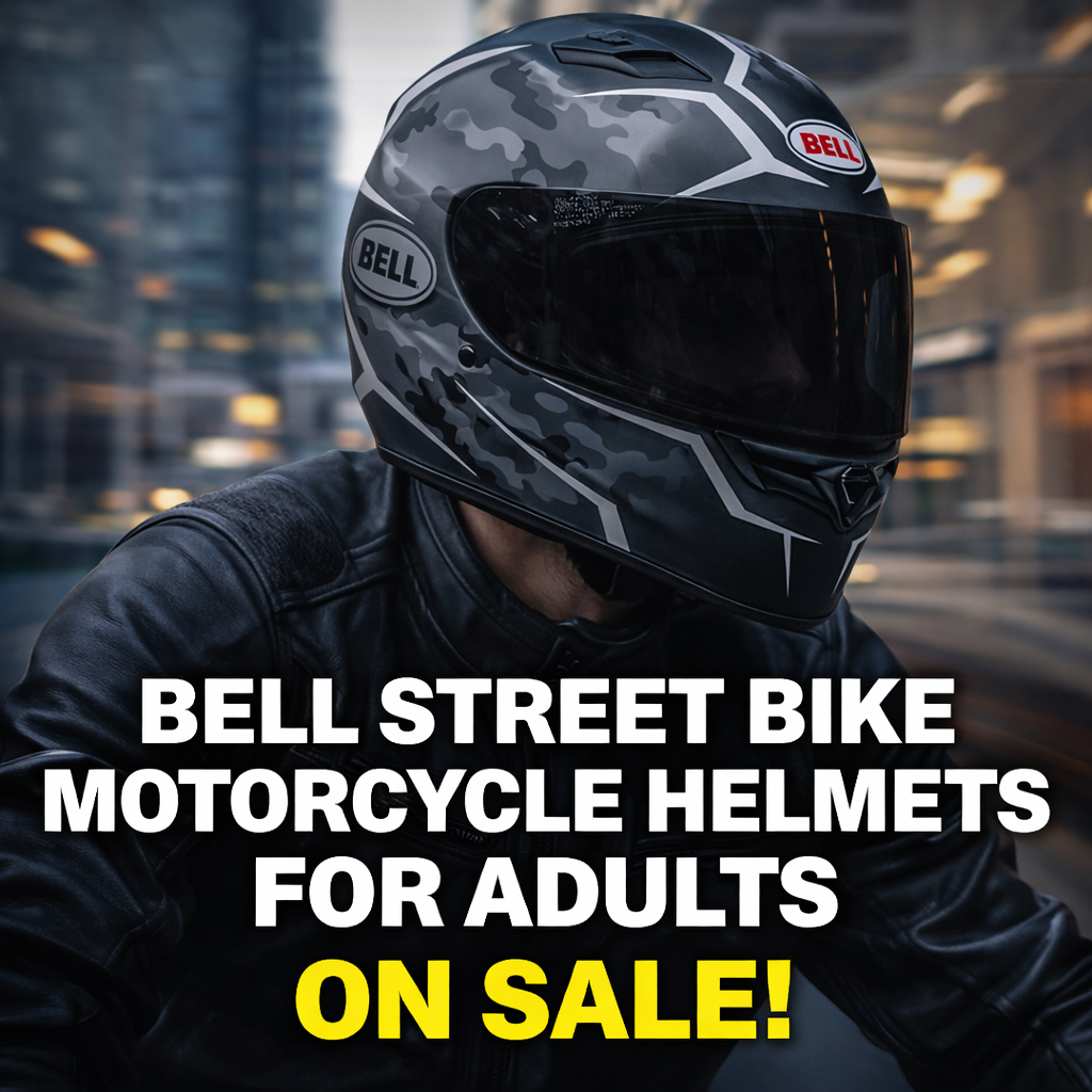Bell Street Bike Motorcycle Helmets for Adults On Sale – In-Store Pick-Up Available in Fullerton, Orange County & Los Angeles