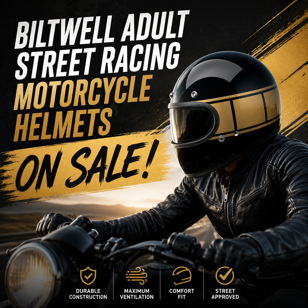Biltwell Adult Street Racing Motorcycle Helmets On Sale in Fullerton, Orange County & Los Angeles | In-Store Pick-Up Available